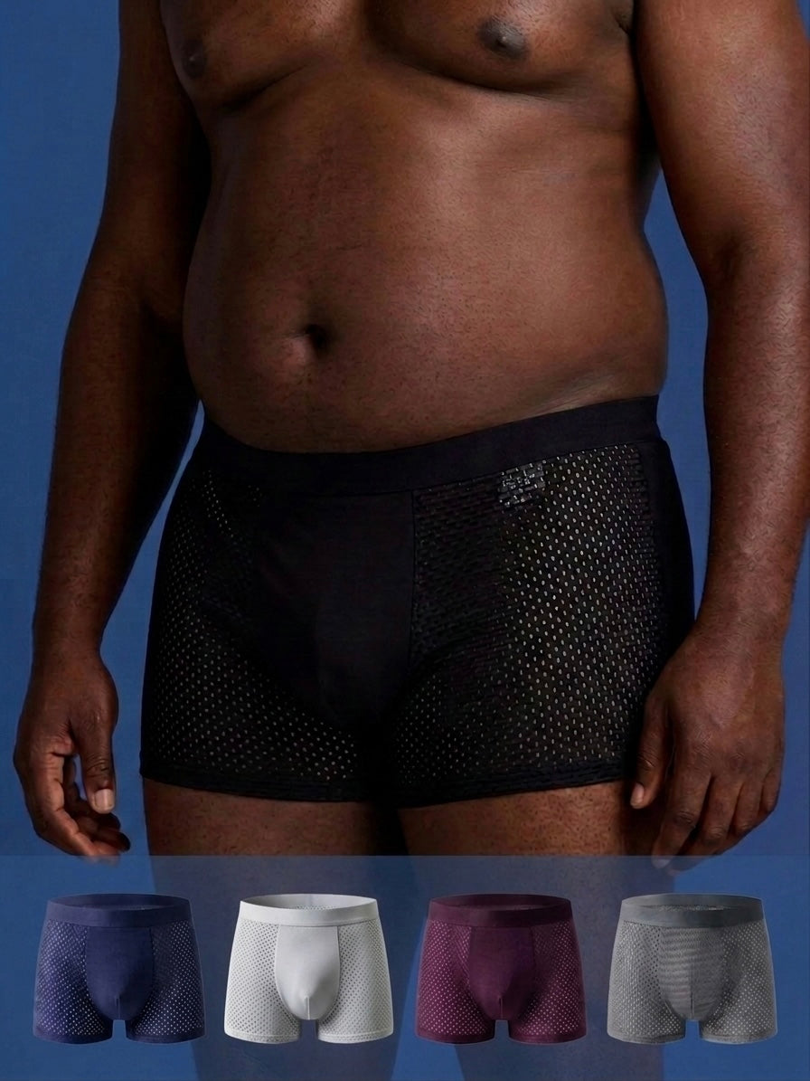 Coffret 5 Boxers Anti-Chaleur — 4 achetés = 1 OFFERT 🎁