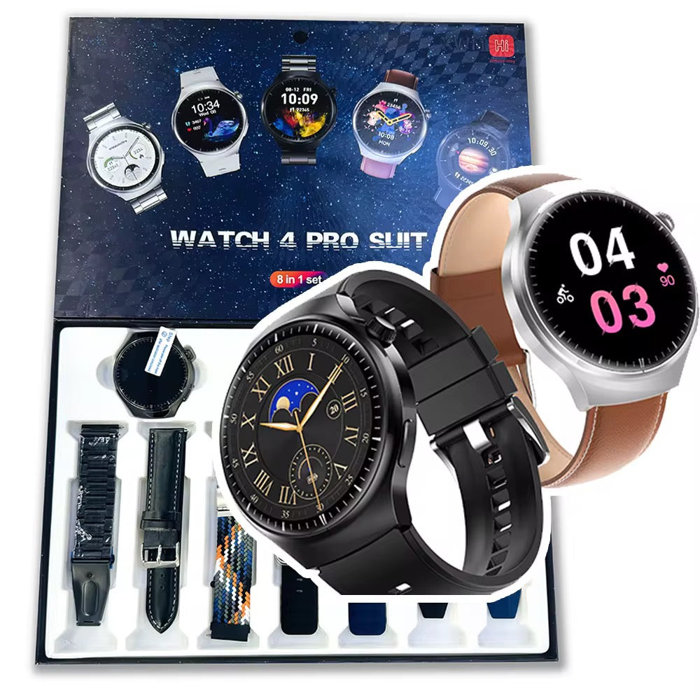 Smart Watch 4 Pro Business Suit + 7 Bracelets