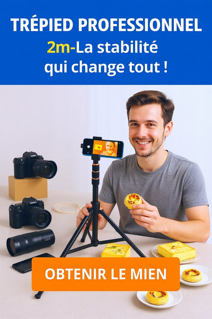 Trépied Professionnel de 2 mètre