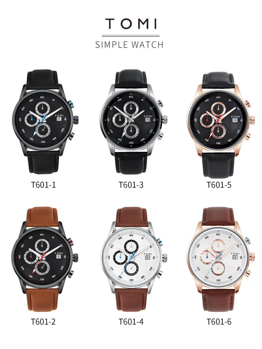 Tomi Chronographe - Élégance Précision Pouvoir