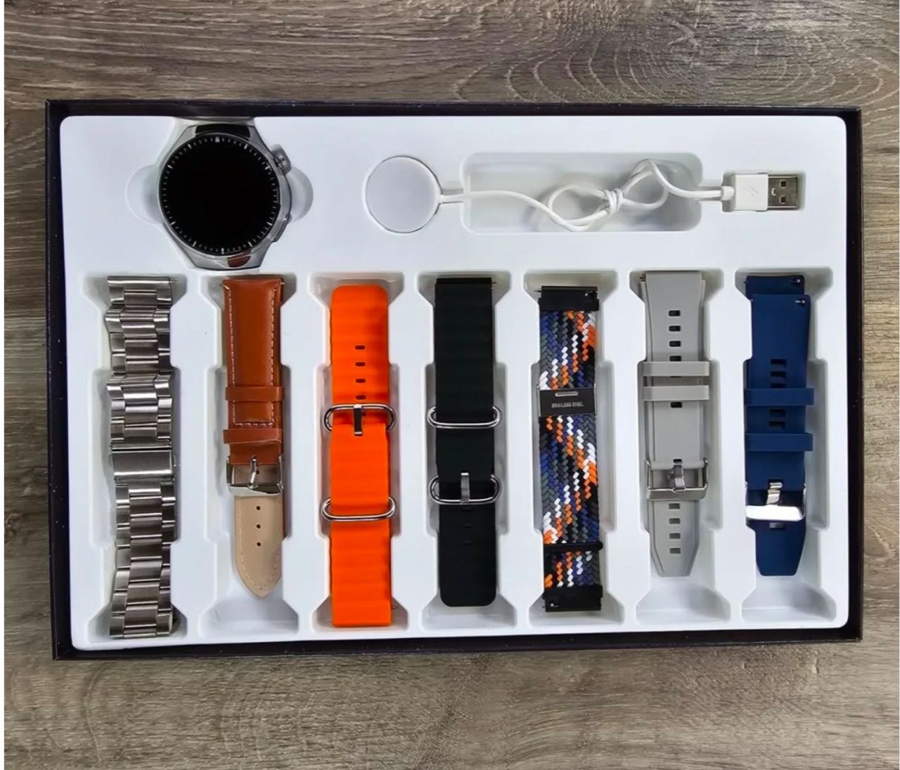 Smart Watch 4 Pro Business Suit + 7 Bracelets