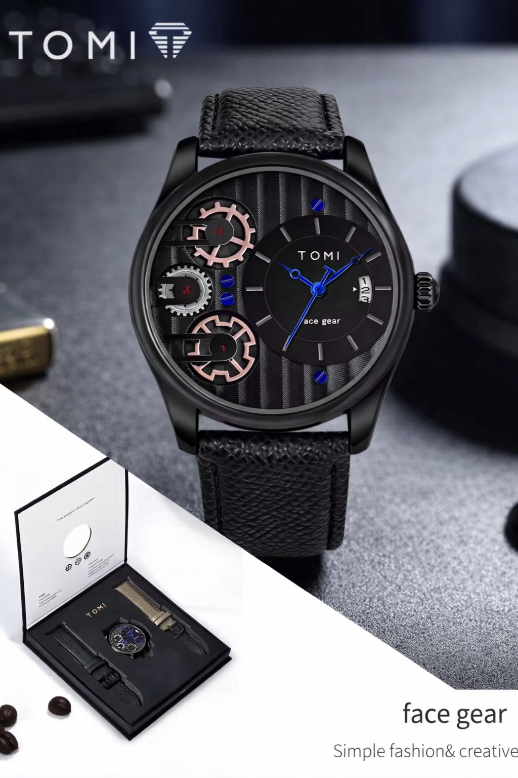 La Montre Tomi Mécanique — Élégance Précision Pouvoir