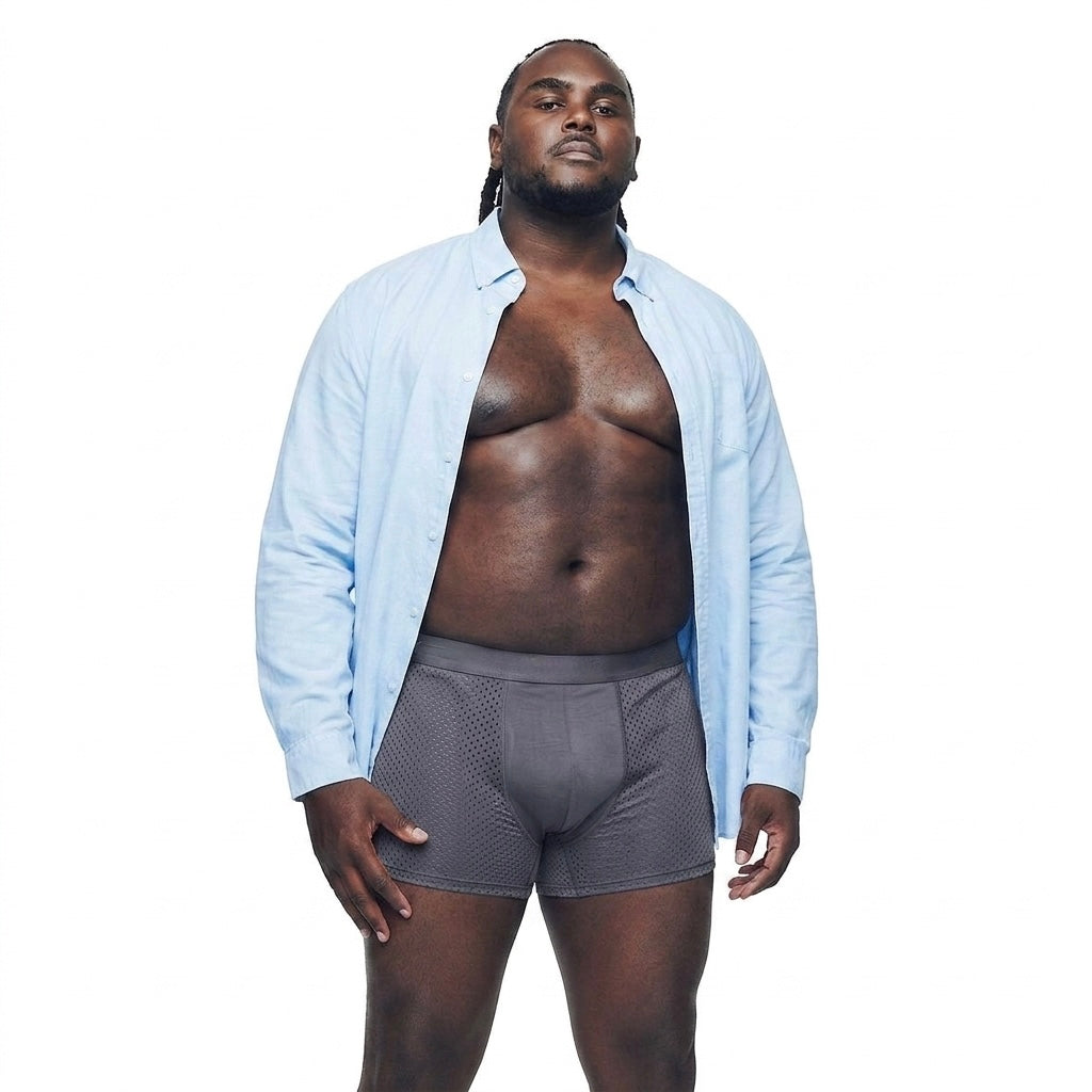 Pack de 5 Boxers Maillés Respirants - 1 Semaine de Confort Absolu