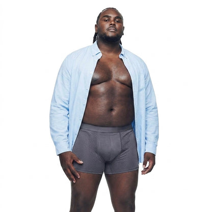 Pack de 5 Boxers Maillés Respirants - 1 Semaine de Confort Absolu