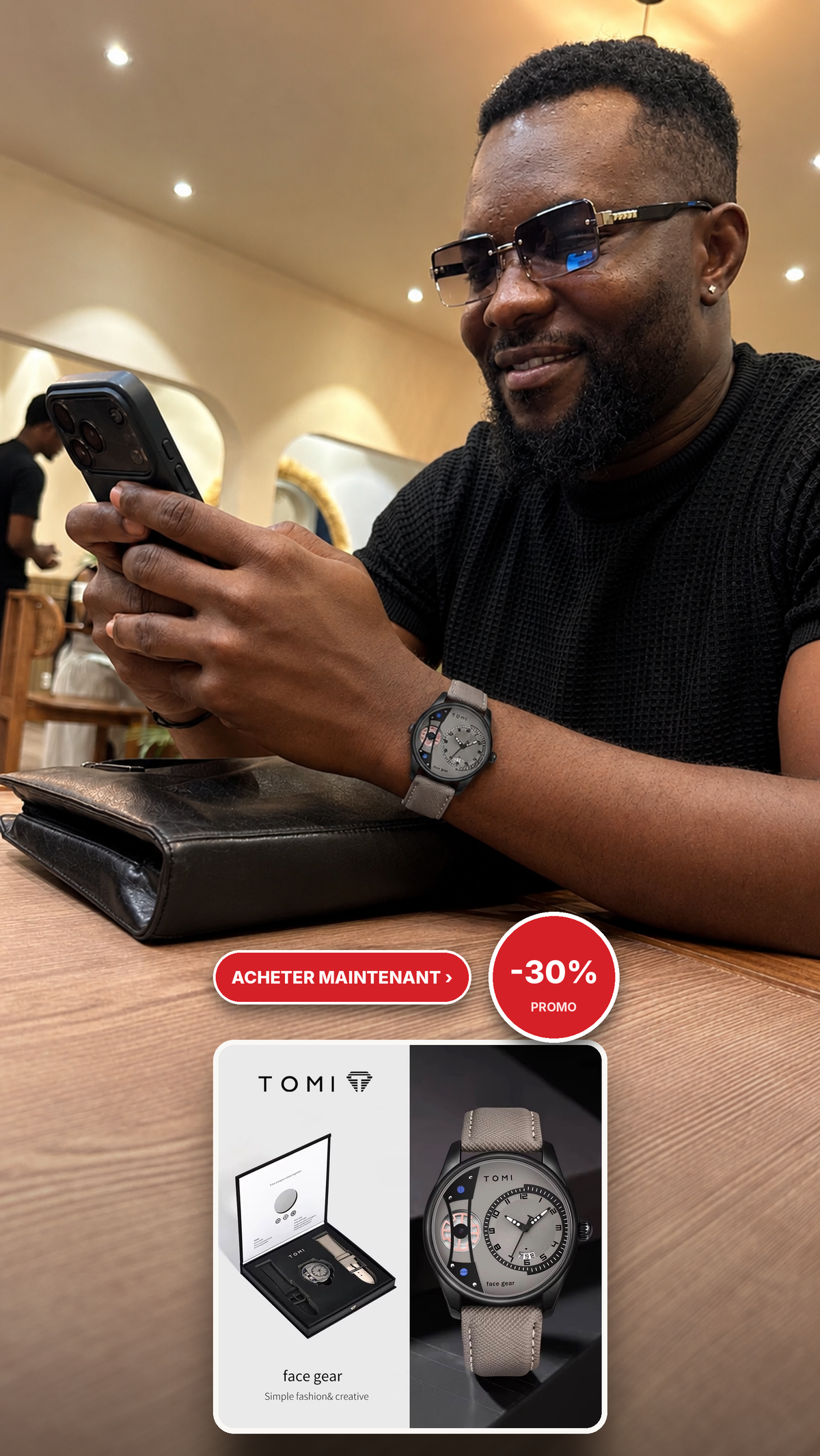 TOMI Dynasty™ T105 – La signature des hommes de distinction