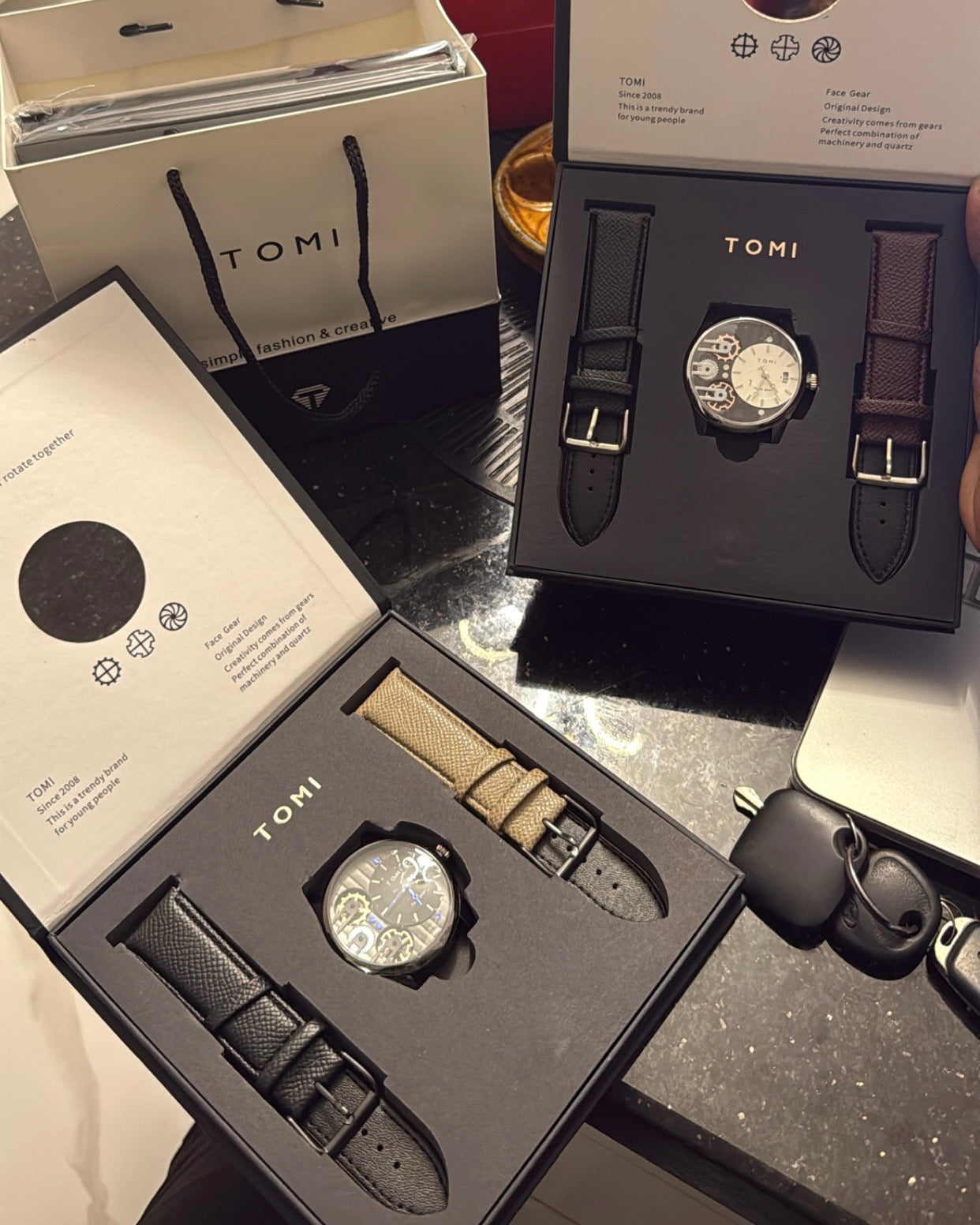 TOMI Face Gear™ - L’élégance avec précisions 🇸🇳 🇲🇱