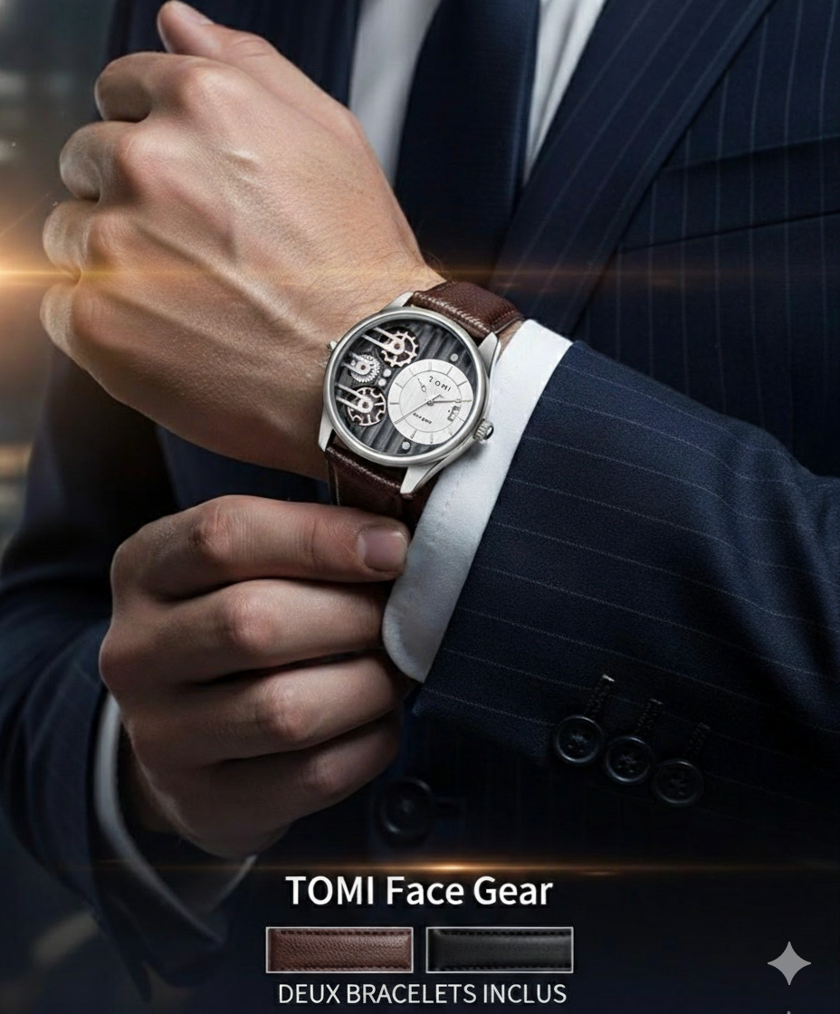 La Montre Tomi Mécanique — Élégance Précision Pouvoir