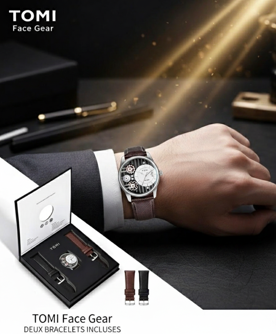 La Montre Tomi Mécanique — Élégance Précision Pouvoir