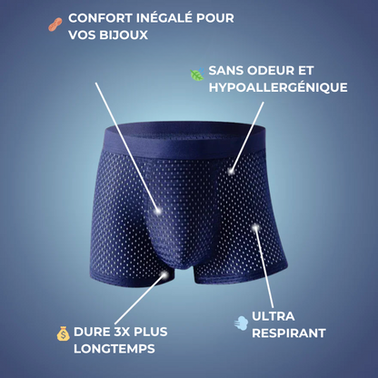 Pack de 5 Boxers Maillés Anti-Transpiration – Fraîcheur & Confort Absolu [𝐎𝐟𝐟𝐫𝐞 𝐋𝐢𝐦𝐢𝐭é𝐞]